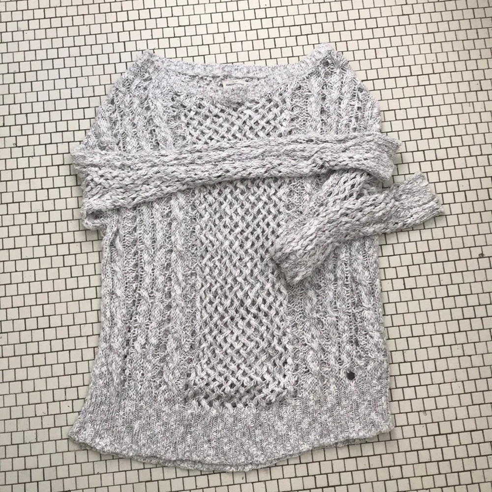 Off the shoulder sweater